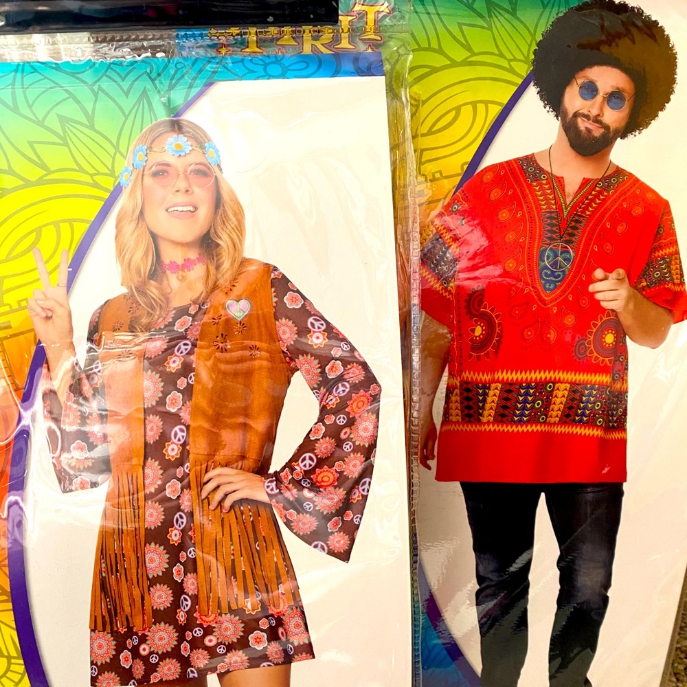 His and her Hippie Costume
